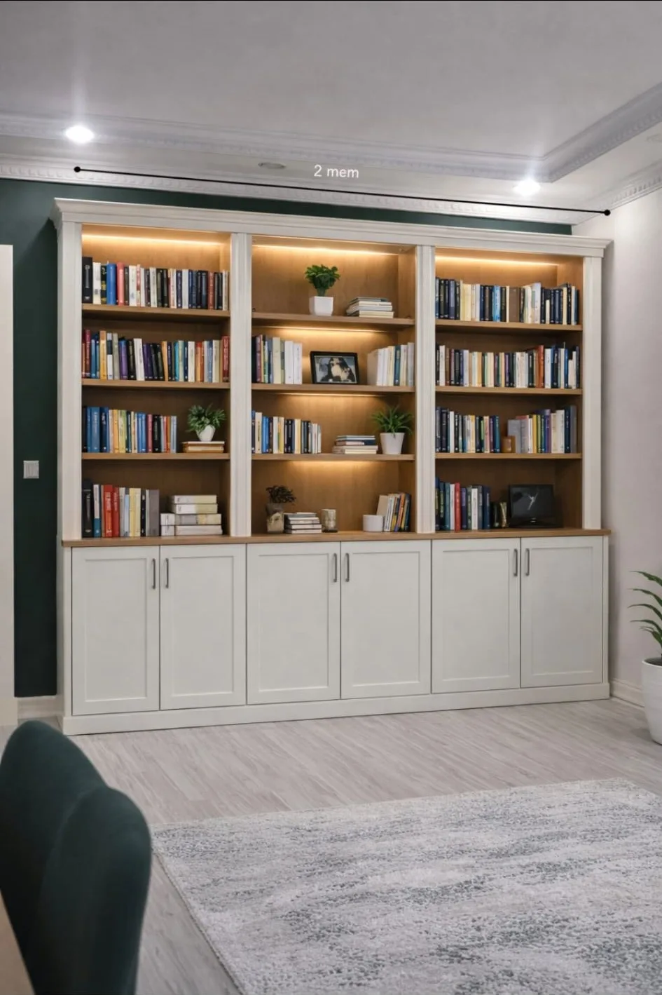 Dekoratif Duvar Raf Sistemi 3